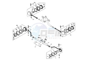 XVS A DRAG STAR CLASSIC 650 drawing FLASHER LIGHT MY05