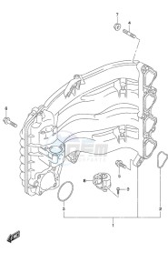 DF 70A drawing Intake Manifold