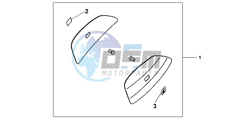 COLOUR PANEL SET BLACK