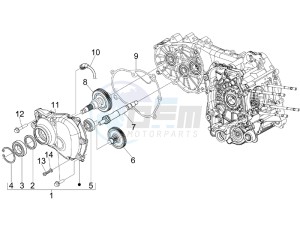 MP3 300 4t 4v ie erl ibrido drawing Reduction unit