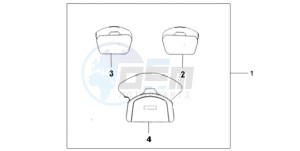 GL1800A NZ - (NZ) drawing DELUXE INNER BAG