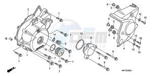 CB1300SA9 F / ABS BCT CMF MME TWO TY2 drawing LEFT CRANKCASE COVER