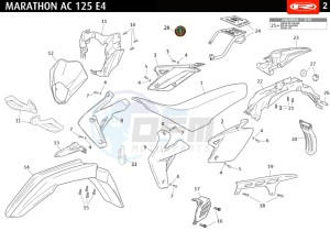 MARATHON-125-AC-E4-FREE-JUMP-AUSTRIA-FREE-JUMP-GREEN drawing PLASTICS - COVERS