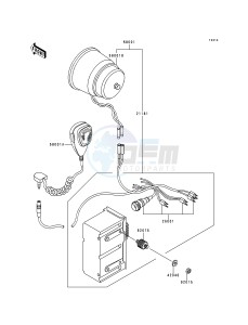 KZ 1000 P [POLICE 1000] (P15-P19) [POLICE 1000] drawing ACCESSORY