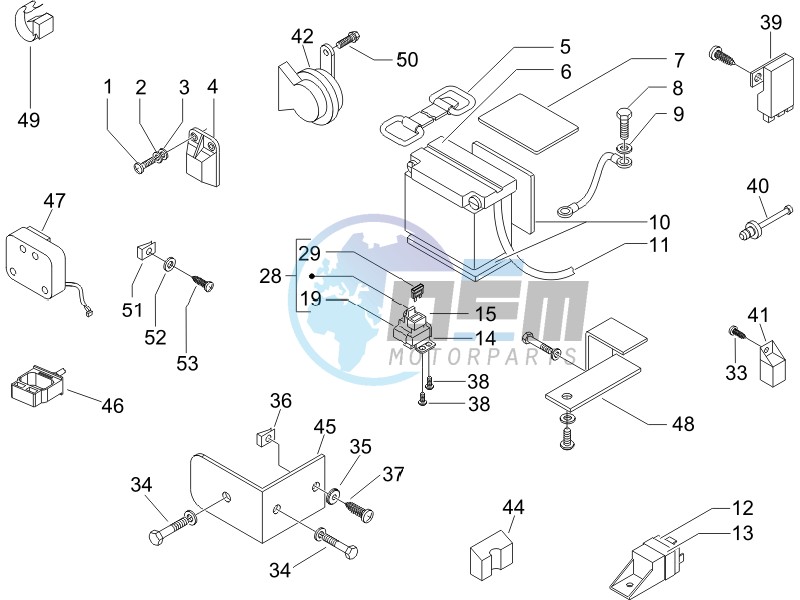 Remote control switches - Battery - Horn