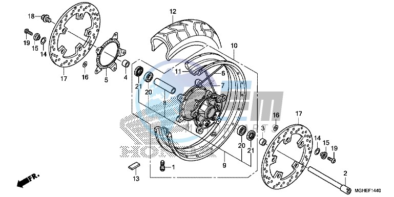 FRONT WHEEL