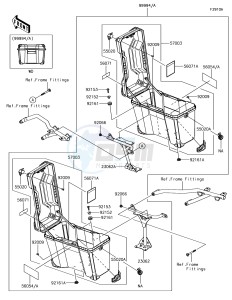 VERSYS-X 300 ABS KLE300CHF XX (EU ME A(FRICA) drawing Accessory(Pannier)