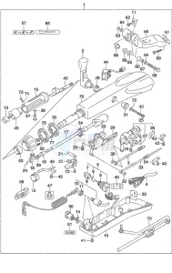 DF 90A drawing Tiller Handle