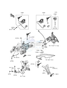 VERSYS_650 KLE650EFF XX (EU ME A(FRICA) drawing Ignition Switch