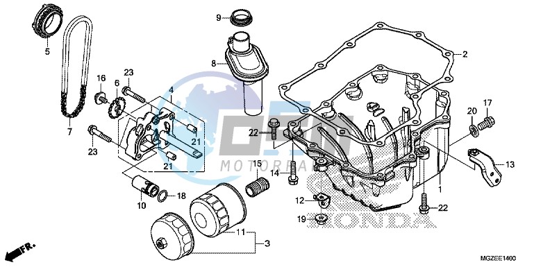 OIL PAN/ OIL PUMP