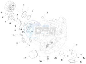 ETV Caponord 1200 drawing Oil pump