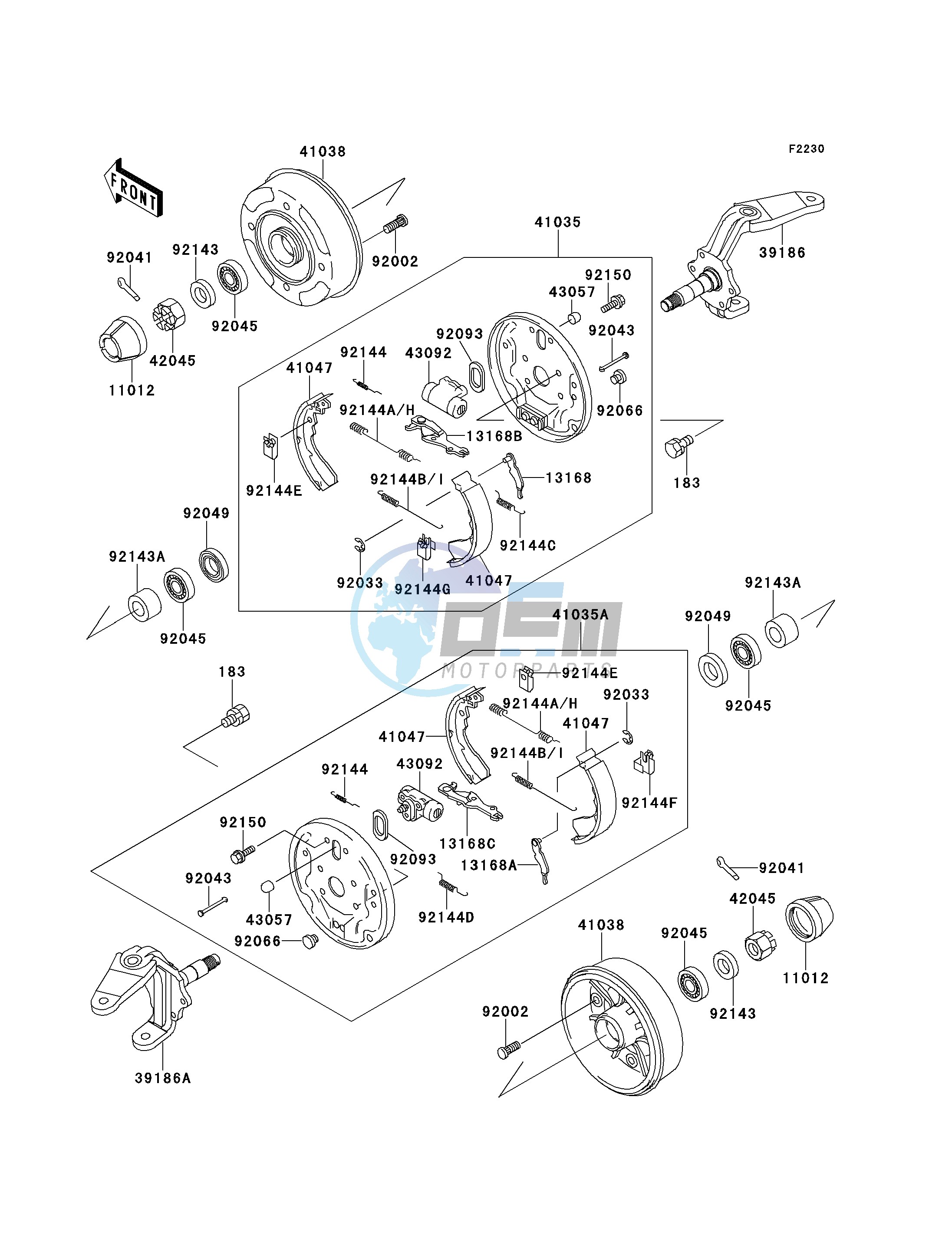 FRONT HUBS_BRAKES