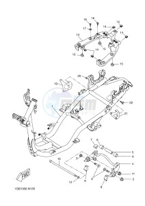 NS50F AEROX 4 (1GB1 1GB1 1GB1) drawing FRAME