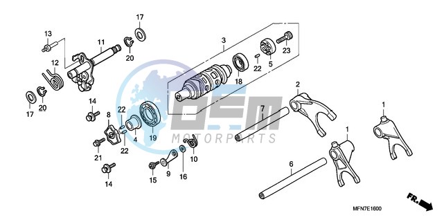 GEARSHIFT DRUM