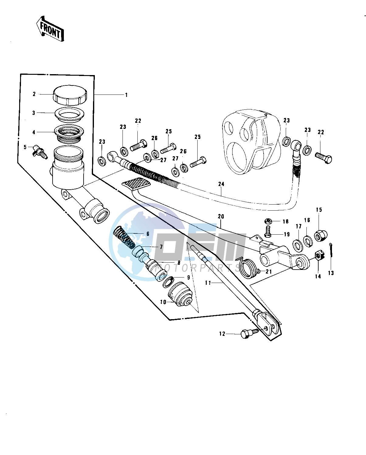 REAR MASTER CYLINDER_BRAKE PEDAL