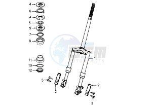 VIVACITY - 50 cc drawing FRONT FORK