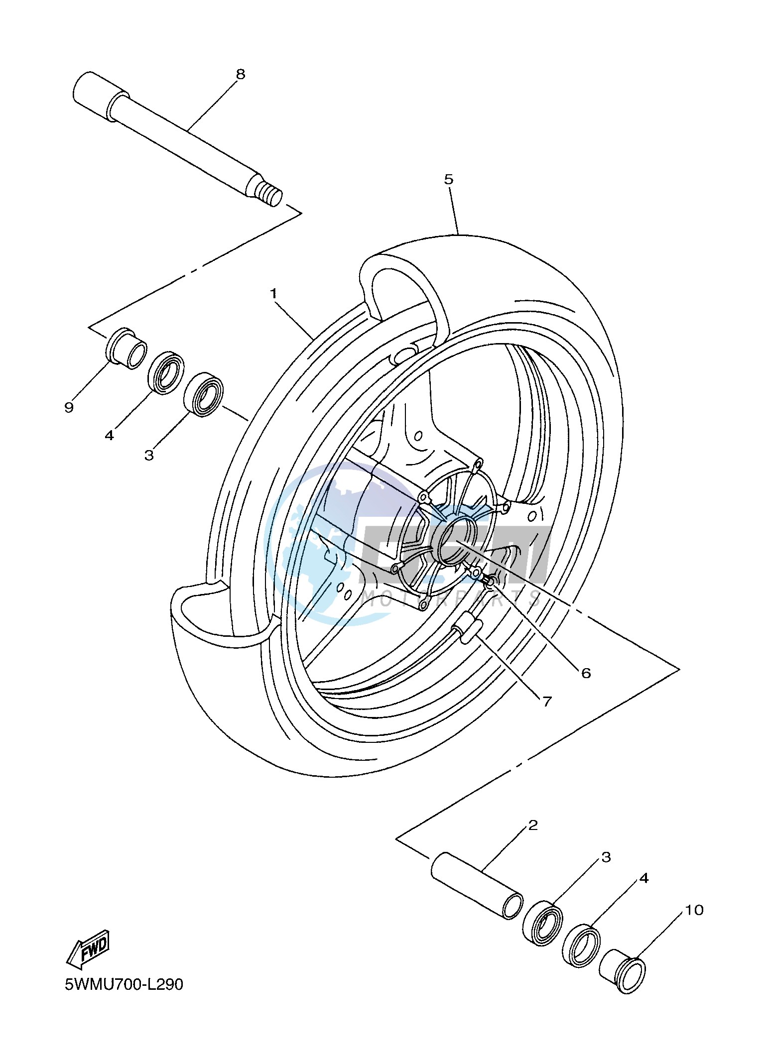 FRONT WHEEL