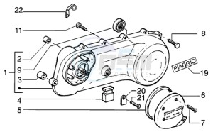 NRG 50 MC3 DT drawing Transmission cover