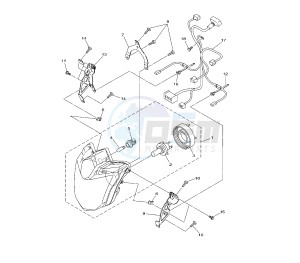 XJ6-S DIVERSION 600 drawing HEADLIGHT