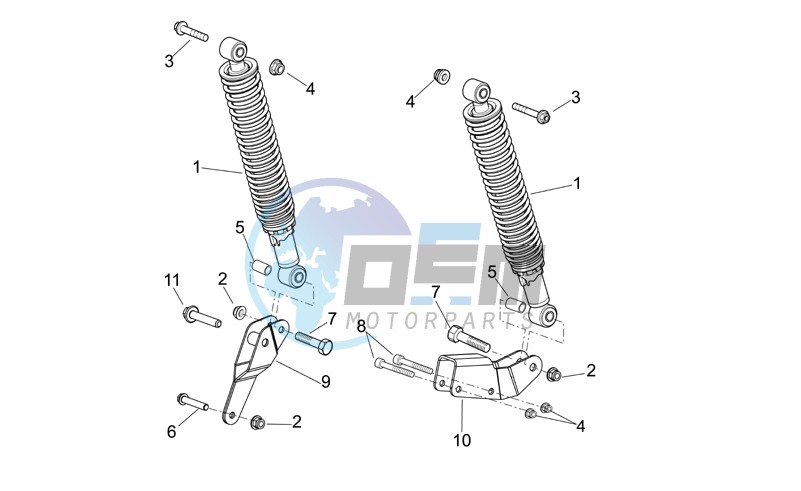 Rear Shock absorber