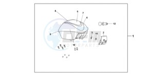 SH1259 France - (F / CMF 2F) drawing TOPBOX *Y205P*