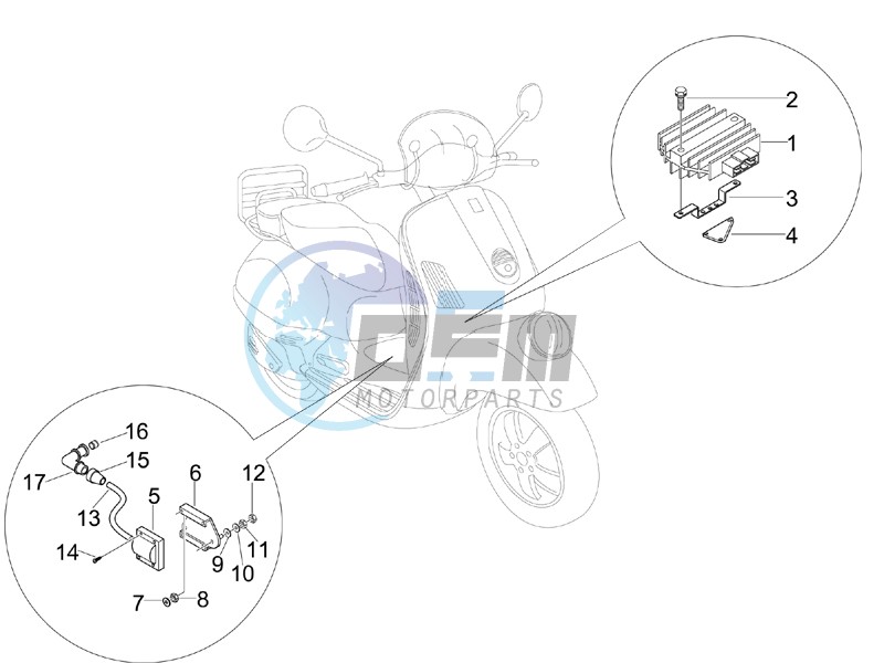 Voltage Regulators -ECU - H.T. Coil