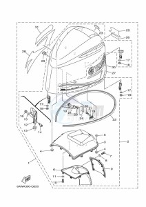 LF350UCC-2016 drawing FAIRING-UPPER