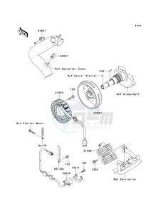 KVF 750 B (BRUTE FORCE 750 4X4I) (B6F-B7FA) B7FA drawing GENERATOR