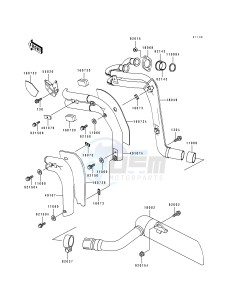 EL 250 E [ELIMINATER 250] (E1-E4) [ELIMINATER 250] drawing MUFFLER-- S- -