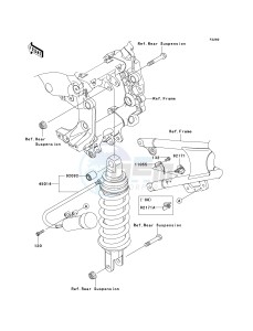 ZG 1400 A [CONCOURS 14 ABS] (8F-9F) A8F drawing SHOCK ABSORBER-- S- -