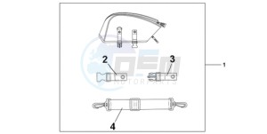 CBR1000RR9 UK - (E / MME) drawing REAR SEAT BAG