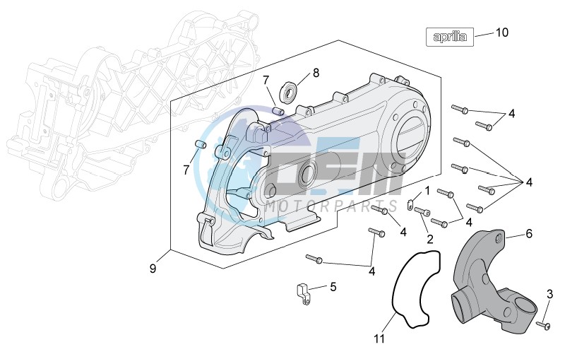 Variator cover