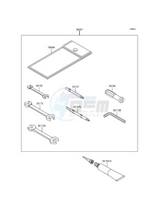 VULCAN_1700_VOYAGER_ABS VN1700BEF GB XX (EU ME A(FRICA) drawing Owner's Tools