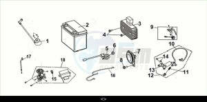 JOYRIDE 300 (LJ30W1-EU) (M2) drawing ELECTRIC PARTS