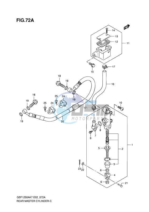 REAR MASTER CYLINDER