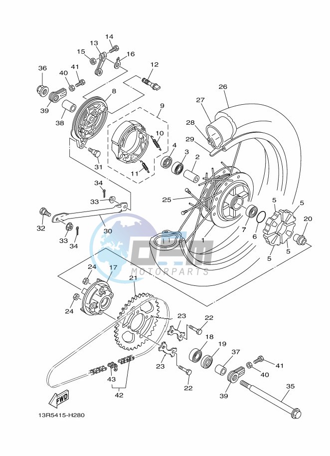 REAR WHEEL