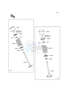 NINJA ZX-10R ABS ZX1000KFFA FR XX (EU ME A(FRICA) drawing Valve(s)