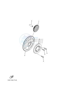 MTN-320-A MT-03 (B082 B083) drawing STARTER CLUTCH