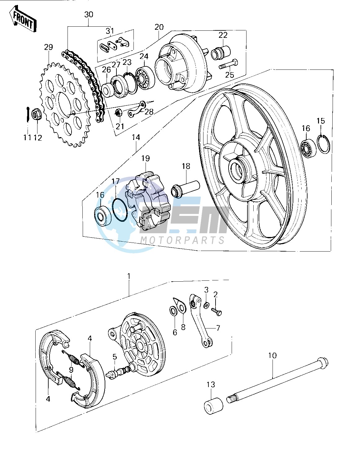 REAR WHEEL_HUB_BRAKE_CHAIN