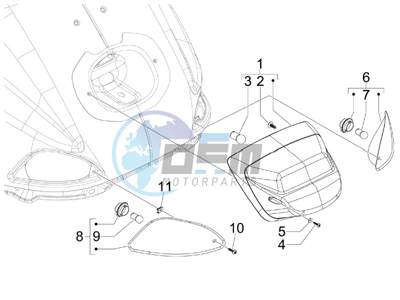 Tail light - Turn signal lamps