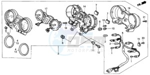 CB900F HORNET 900 drawing METER