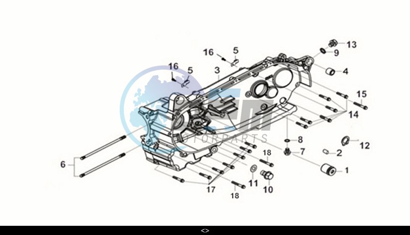 L CRANK CASE COMP