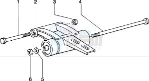 Typhoon 50 drawing Swinging arm