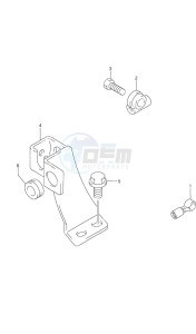 DF 9.9 drawing Remocon Cable Holder w/Remote Control