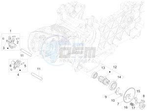 946 150 4T 3V ABS ARMANI (NAFTA) drawing Rocking levers support unit