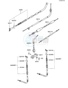 KLF 185 A [BAYOU 185] (A2-A4) [BAYOU 185] drawing CABLES