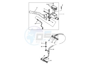 YQ AEROX 100 drawing FRONT MASTER CYLINDER