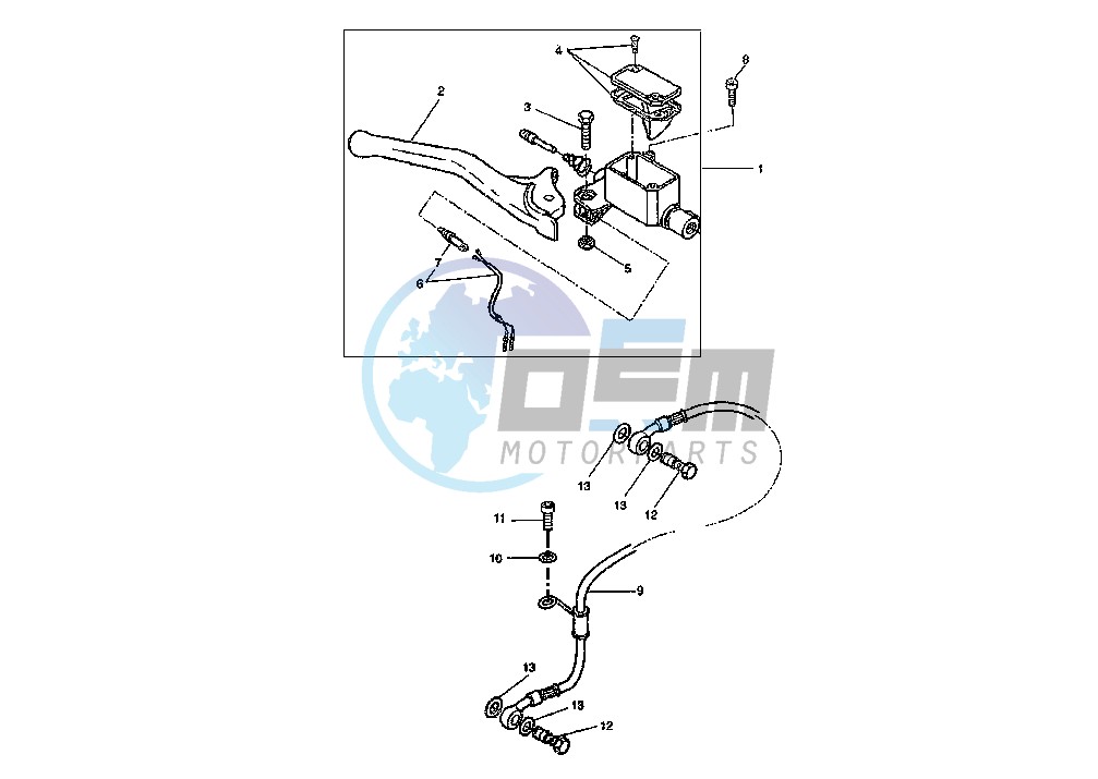 FRONT MASTER CYLINDER