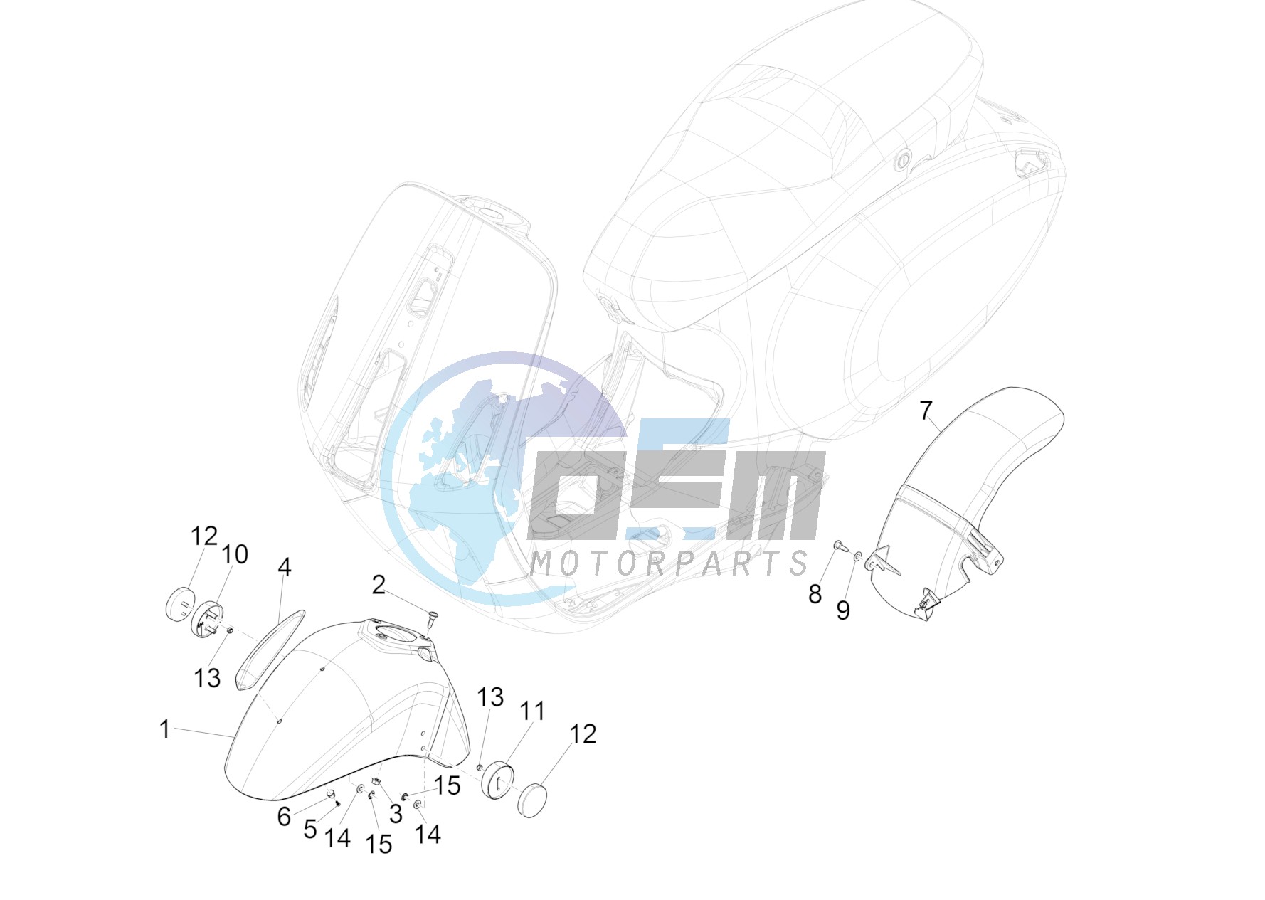 Wheel housing - Mudguard