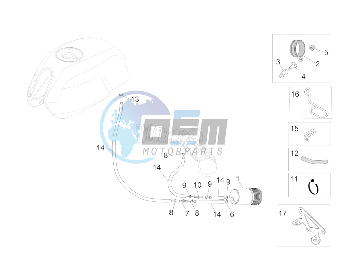 Fuel vapour recover system